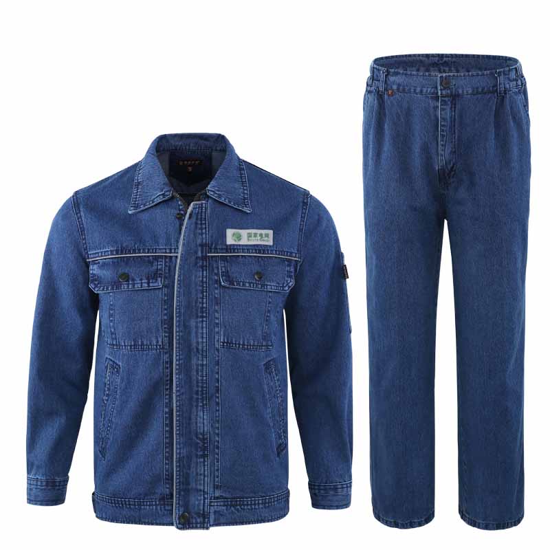 牛仔勞保工作服