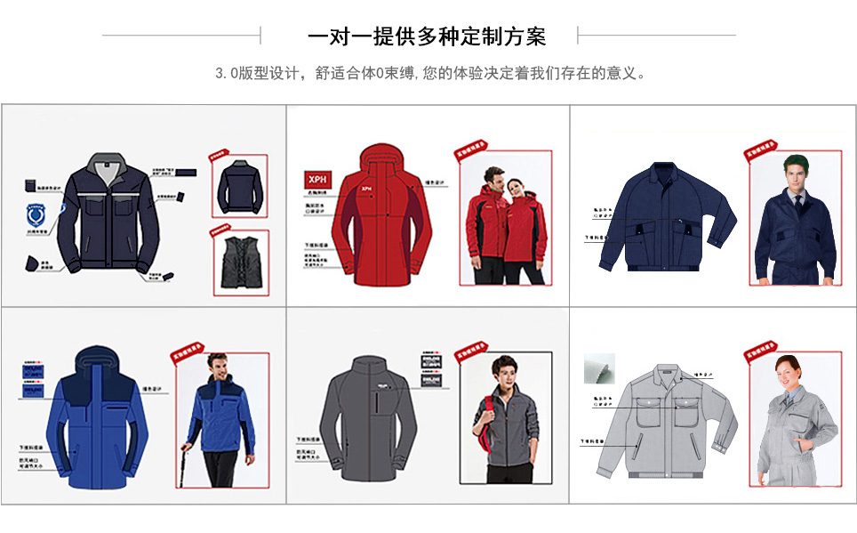 三合一硬殼沖鋒衣定制設(shè)計(jì)方案