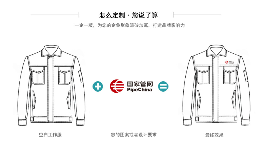 冬季勤務服防風沖鋒衣印制logo效果圖展示