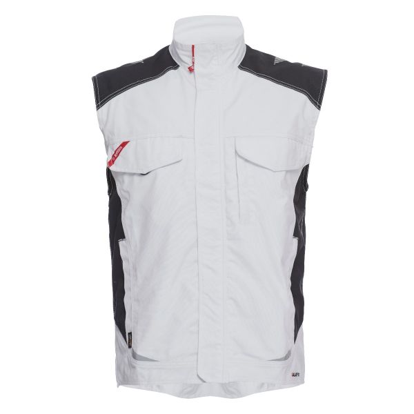 純棉耐磨機(jī)車(chē)服馬甲定制款式圖片