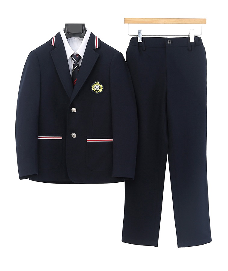 春秋季私立學校初中生校服定制款式圖片