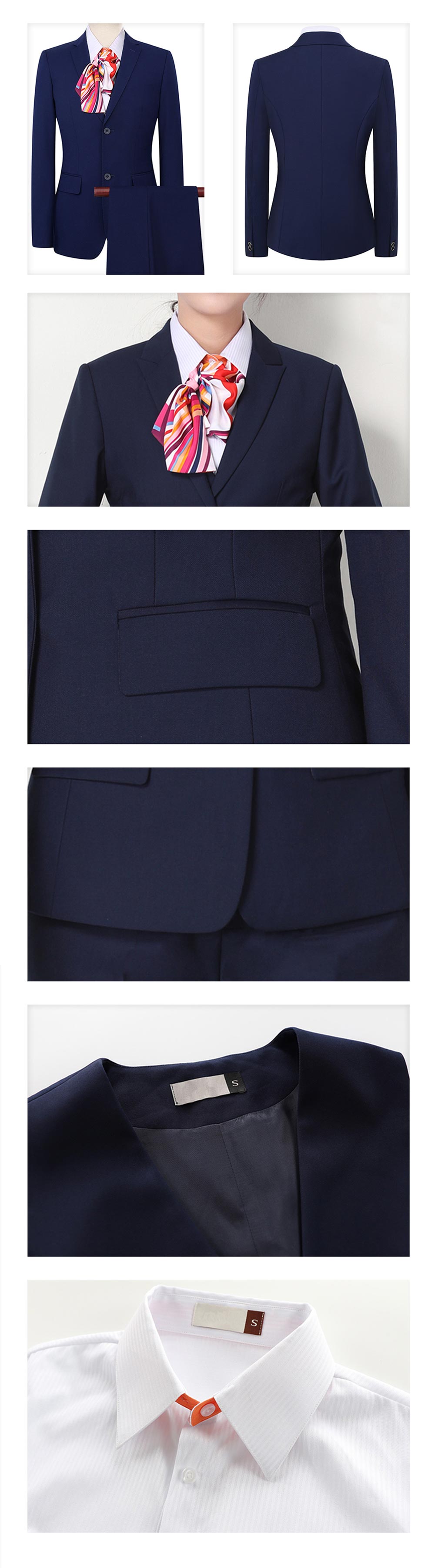中國聯(lián)通前臺客服制服—款式圖片